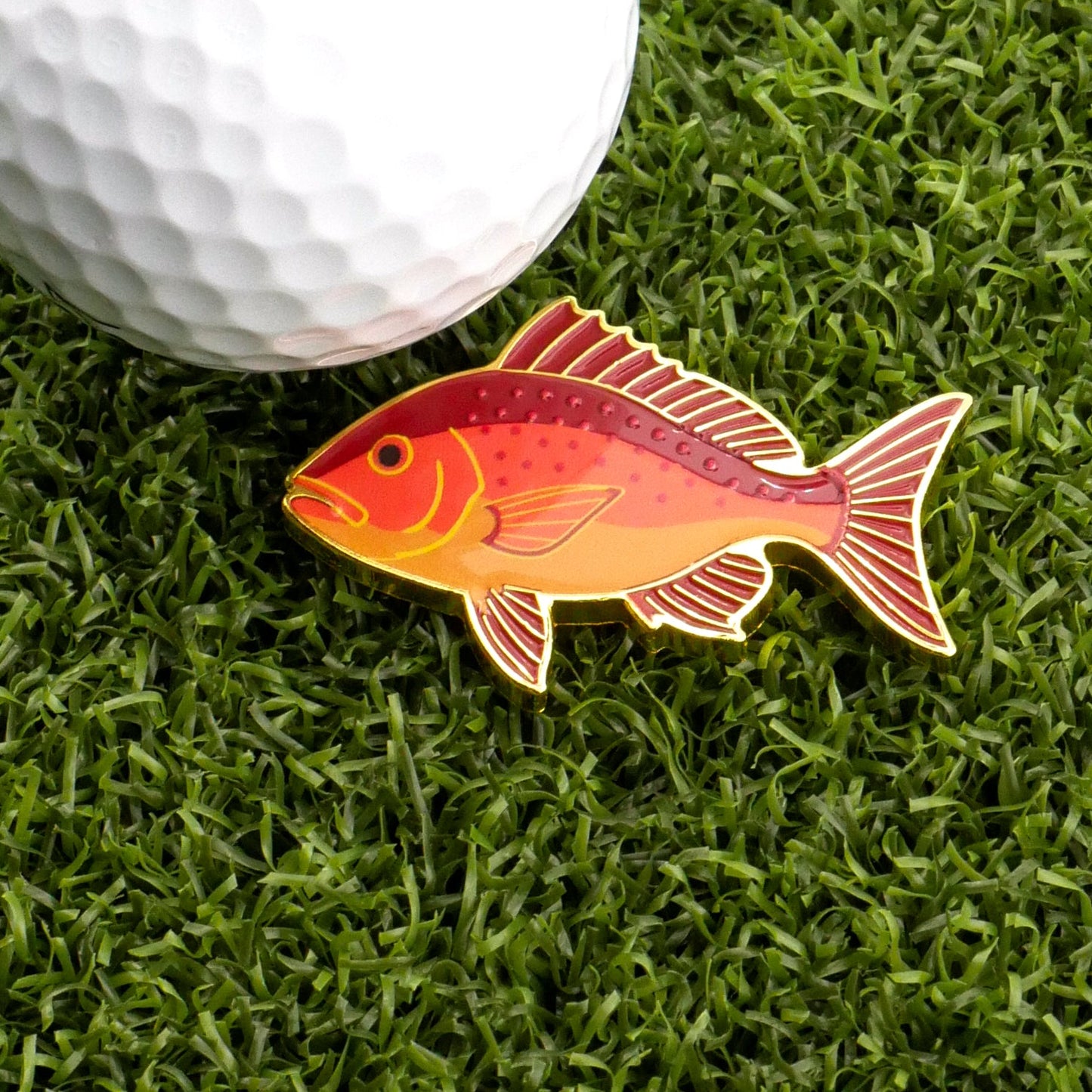 Red Snapper Ball Marker