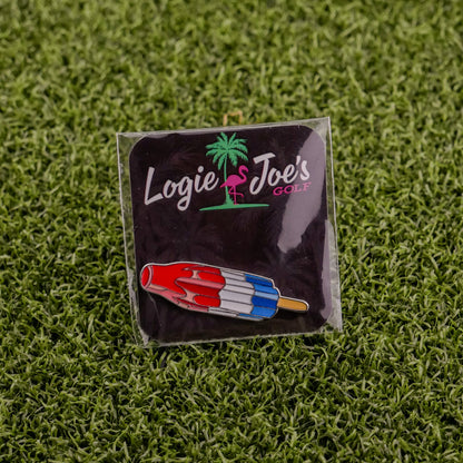 Red White Blue Popsicle Ball Marker