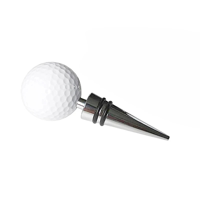 Golf Ball Wine Bottle Stopper – Sleek Sealer for Golf Lovers