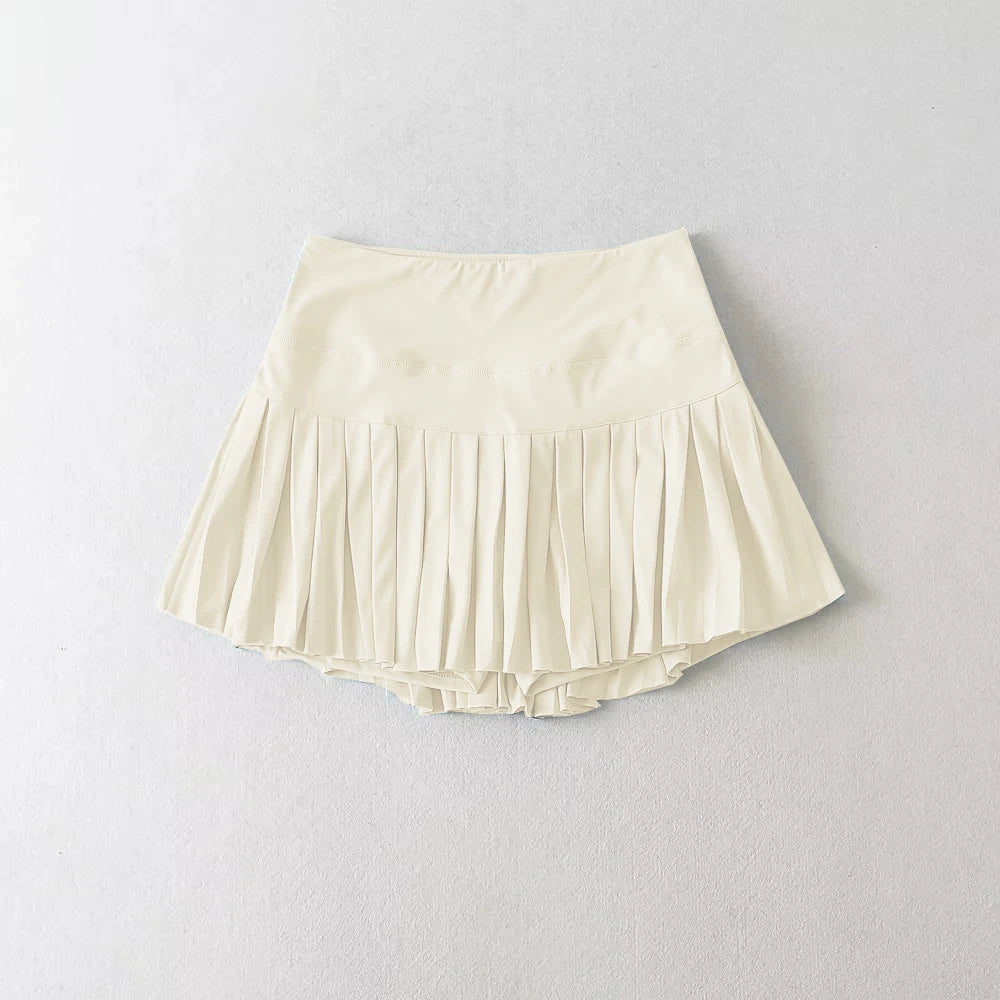 Swing Society High-Waisted Pleated Skort