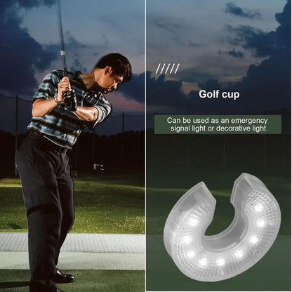 Glow Golf Hole Lights – LED Putting Green Cup Lights