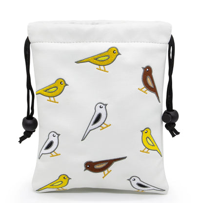 Drawstring Golf Pouch – Gilmore, Clover & Bird Series
