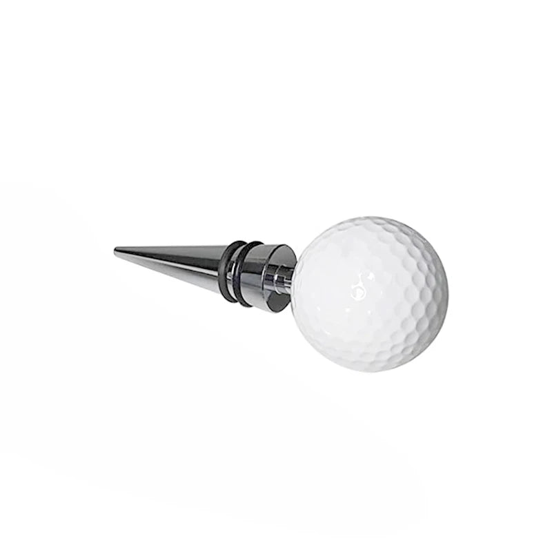 Golf Ball Wine Bottle Stopper – Sleek Sealer for Golf Lovers