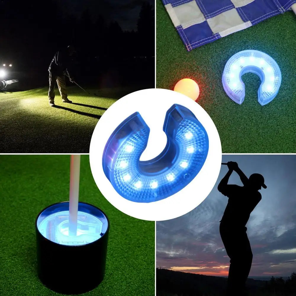 Glow Golf Hole Lights – LED Putting Green Cup Lights