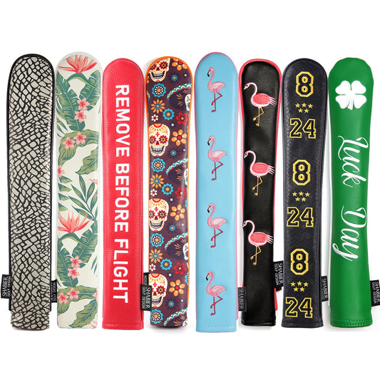 Golf Alignment Stick Cover PU Leather