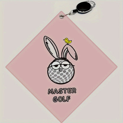 The Master Bunny™ Microfiber Golf Towel