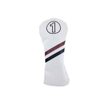 Golf Club Head Covers – Driver, Fairway, Hybrid & Putter Covers (PU Leather)