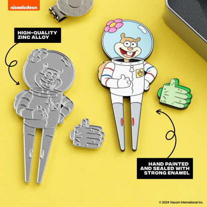Sandy Cheeks Divot Tool with Karate Hand Ball Marker