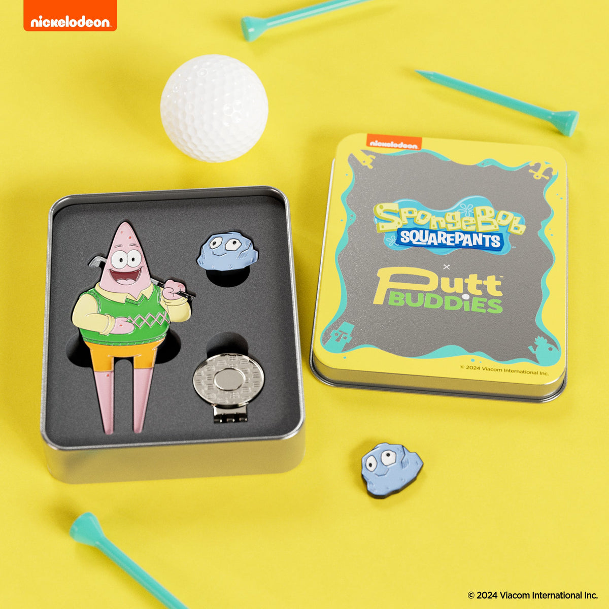 Golfing Patrick Divot Tool with Pete the Rock Ball Marker