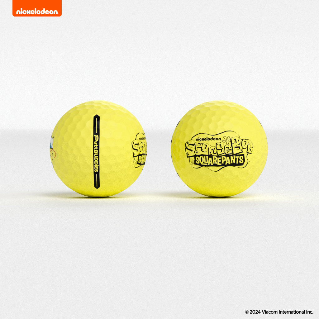 Spongebob Squarepants Golf Balls - 12 Pack