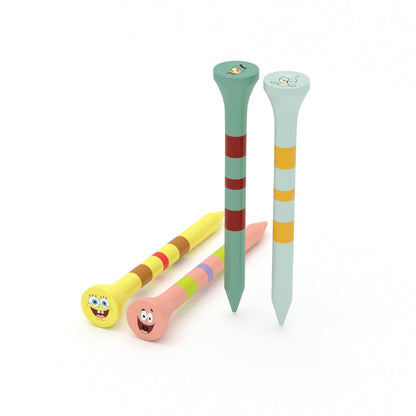 Spongebob Squarepants Golf Tees - Pack of 50 - 2.75"