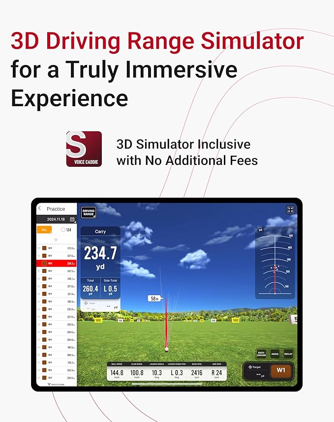 Voice Caddie Swing Caddie SC4 Pro Launch Monitor - detail 4