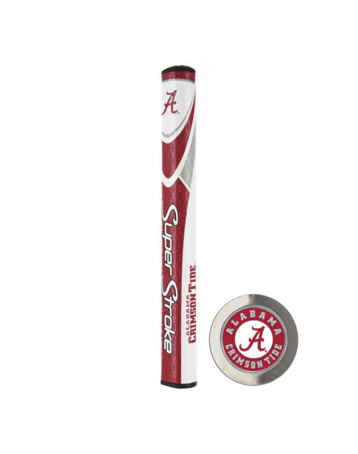 Alabama Crimson Tide SuperStroke 2.0 Putter Grip with Coin Marker