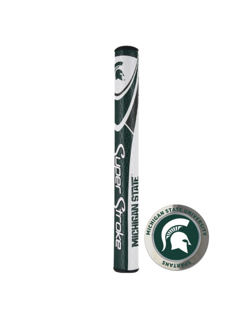 Michigan State Spartans SuperStroke 2.0 Putter Grip with Coin Marker