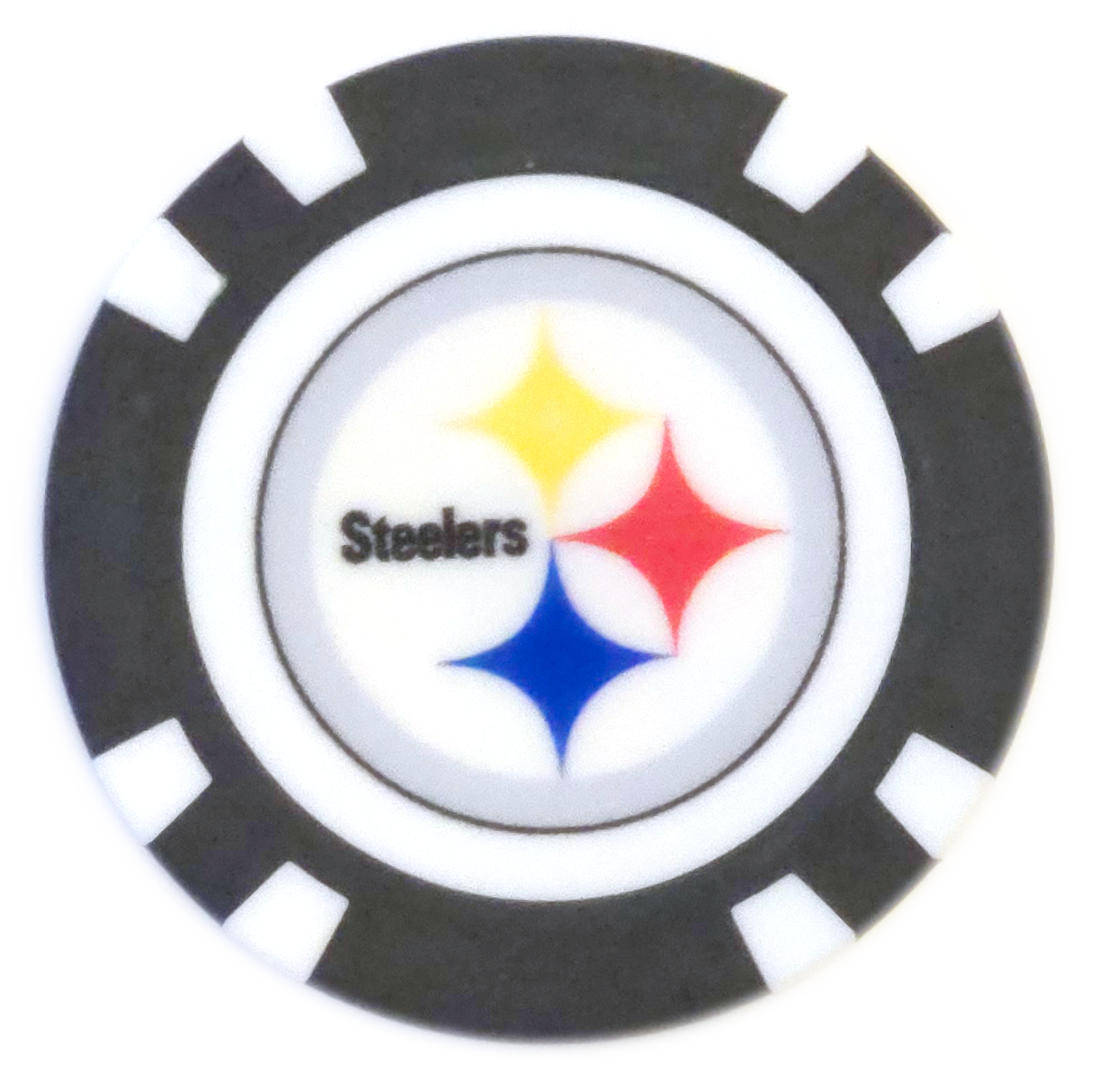 Officially Licensed Pittsburgh Steelers Poker Chip Ball Marker