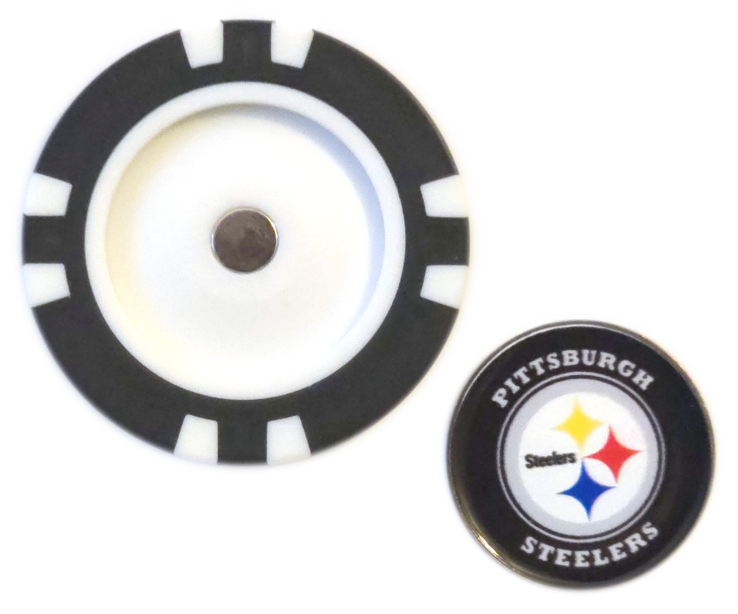 Officially Licensed Pittsburgh Steelers Poker Chip Ball Marker