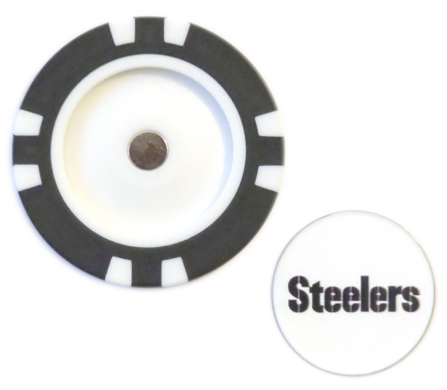 Officially Licensed Pittsburgh Steelers Poker Chip Ball Marker