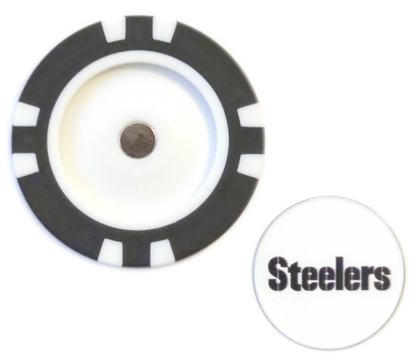 Officially Licensed Pittsburgh Steelers Poker Chip Ball Marker