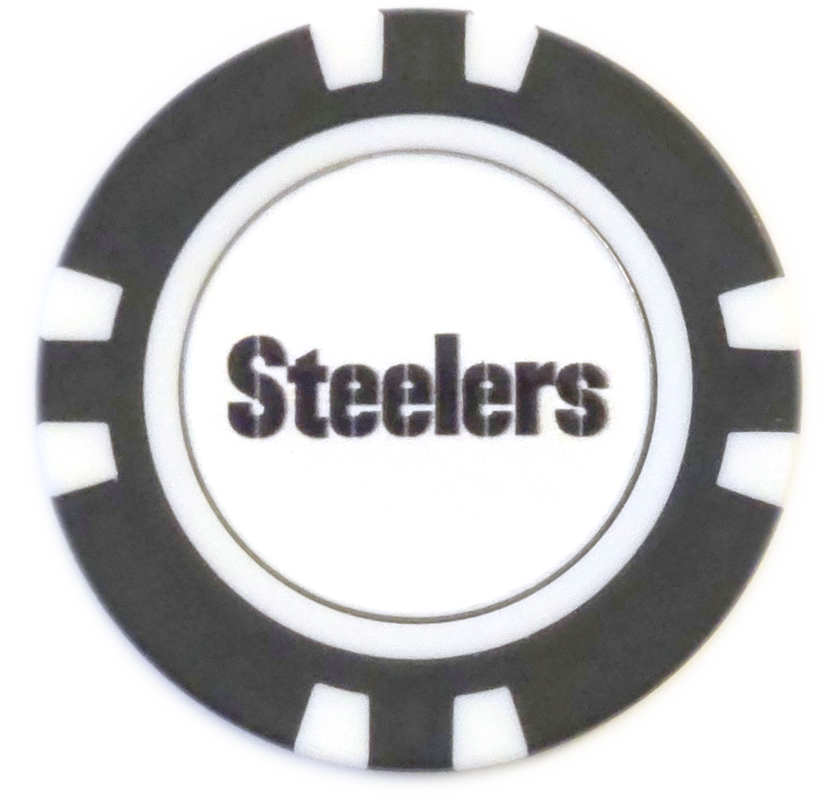 Officially Licensed Pittsburgh Steelers Poker Chip Ball Marker