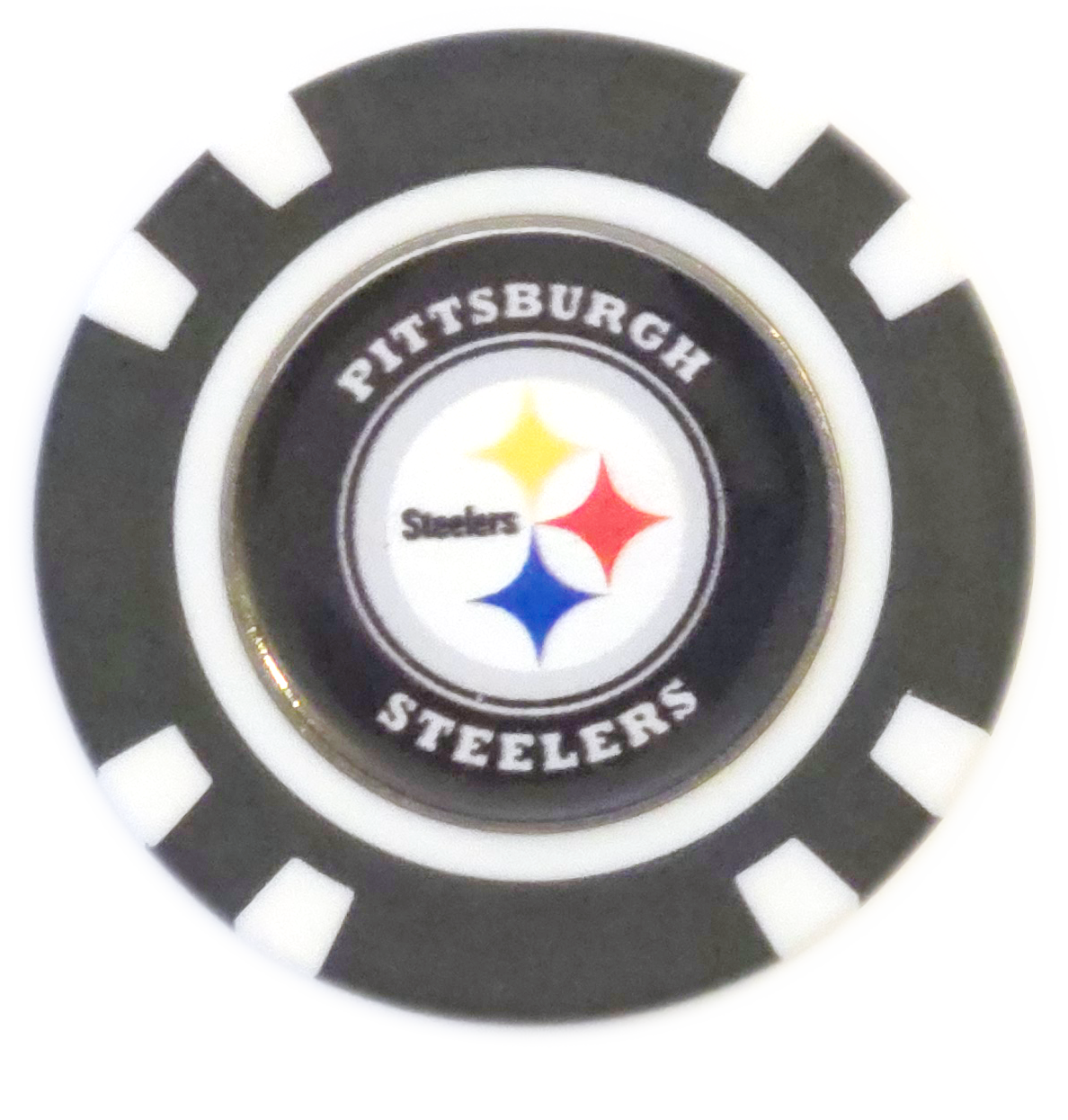 Officially Licensed Pittsburgh Steelers Poker Chip Ball Marker