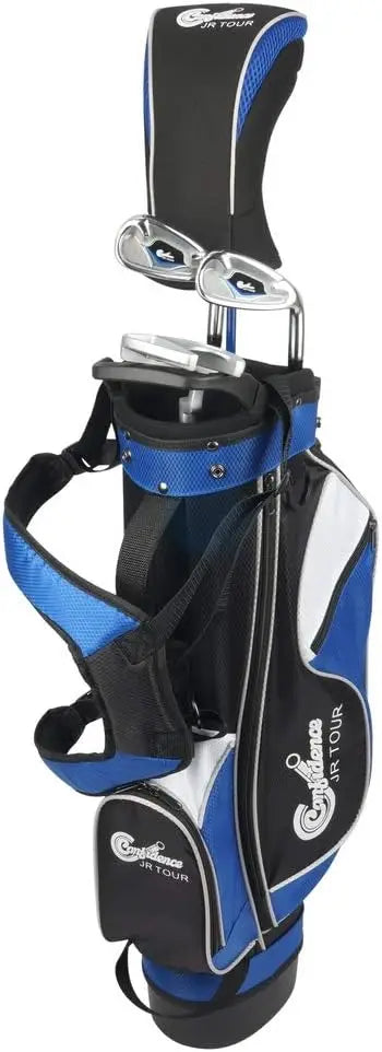 Junior Golf Club Set with Bag – For Kids Ages 4-7 (Up to 4'6" Tall)