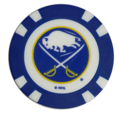 Officially Licensed Buffalo Sabres Poker Chip Ball Marker