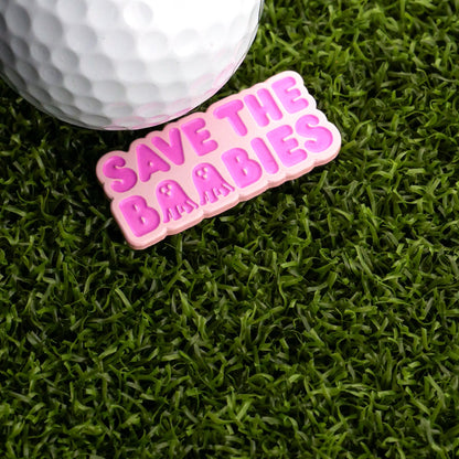 Save The Boobies Ball Marker