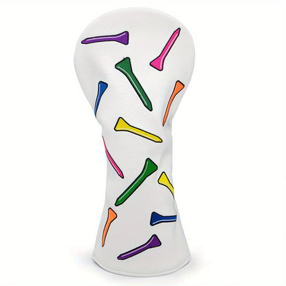 Neon Tees PU Leather Golf Head Covers