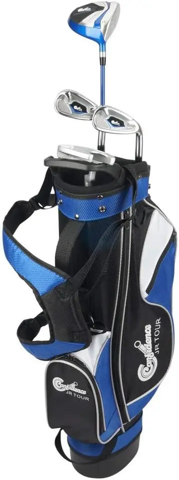 Junior Golf Club Set with Bag – For Kids Ages 4-7 (Up to 4'6" Tall)