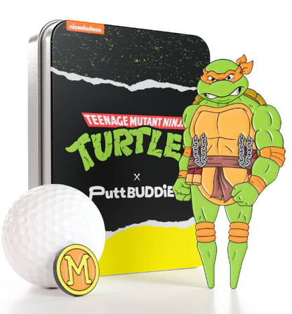 Teenage Mutant Ninja Turtles Michelangelo Divot Tool with Ball Marker