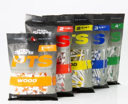 Pride Professional Tee System (PTS) Original Golf Tees