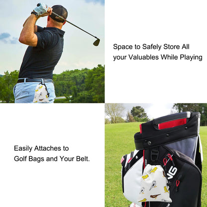 Drawstring Golf Pouch – Gilmore, Clover & Bird Series