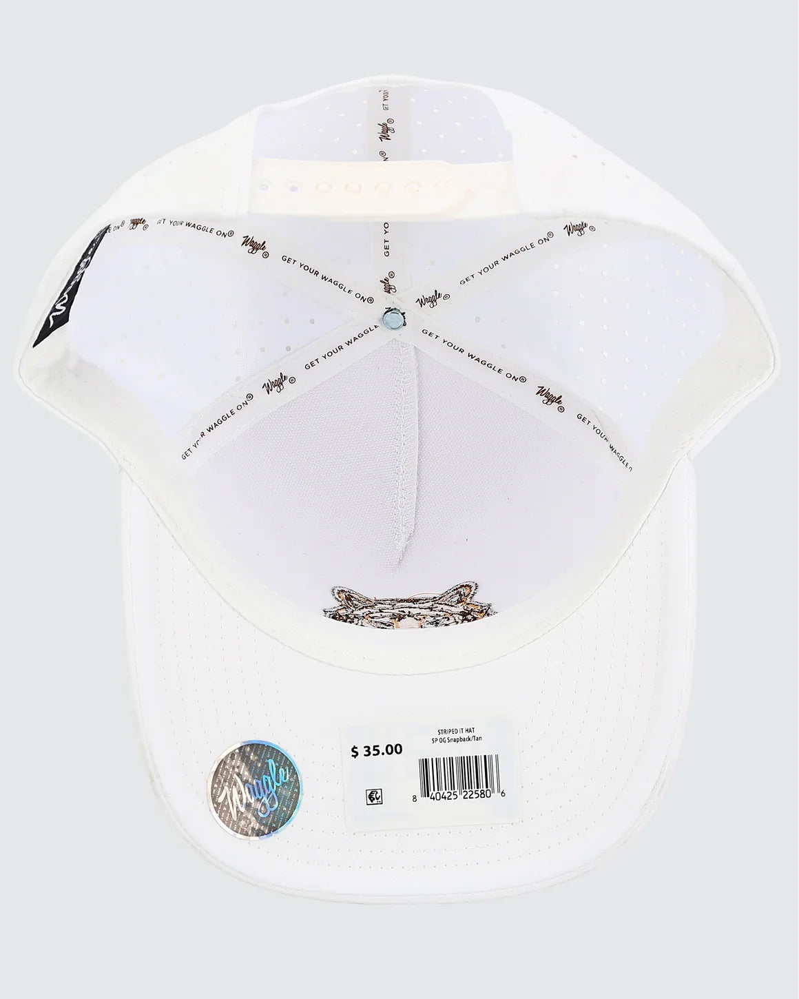 Waggle Original Snapback Hat - Striped It