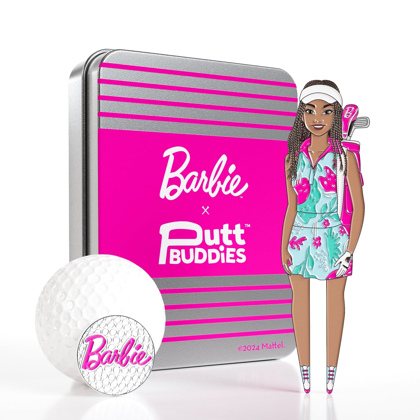 Golf Weekend Barbie Divot Tool with Barbie Ball Marker
