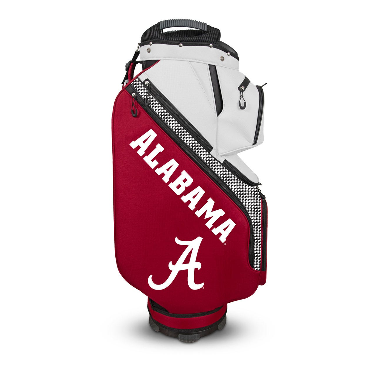 Alabama Crimson Tide – Houndstooth Clubhouse Cooler Cart Bag - opposite-side view