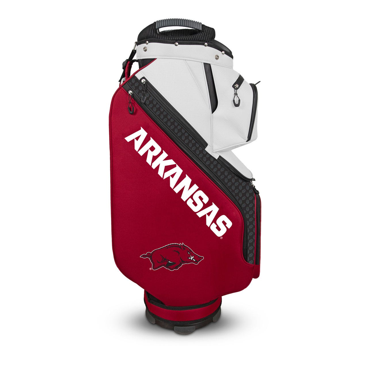 Arkansas Razorbacks Clubhouse Cooler Cart Bag - opposite-side view