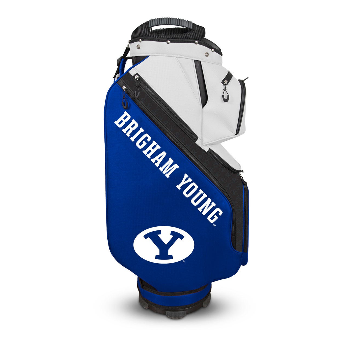 Brigham Young Cougars Clubhouse Cooler Cart Bag - opposite-side view