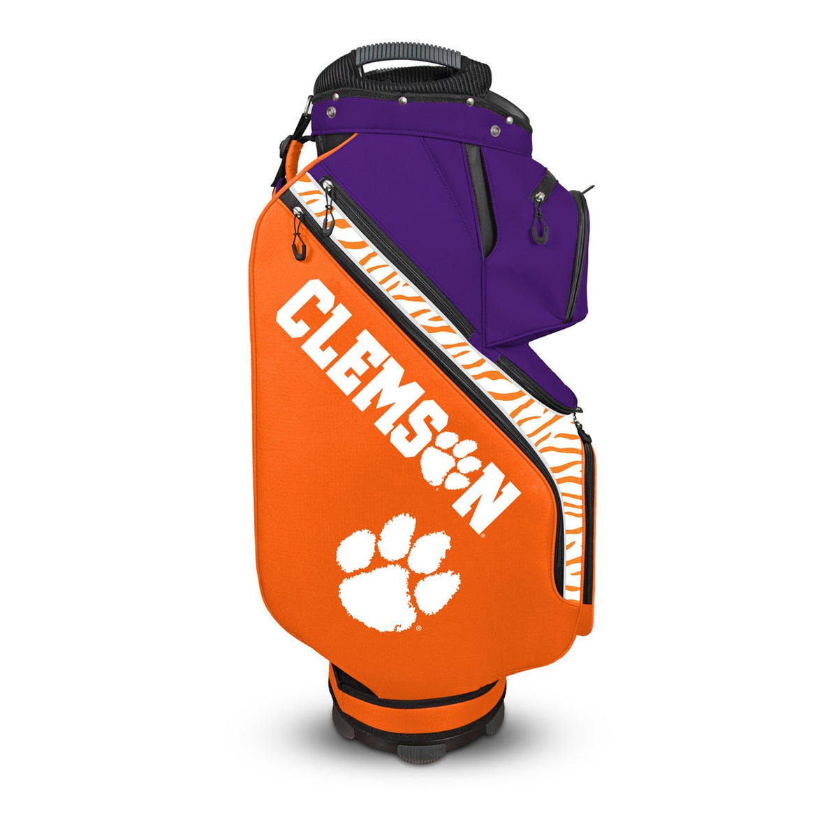 Clemson Tigers Clubhouse Cooler Cart Bag - opposite-side view