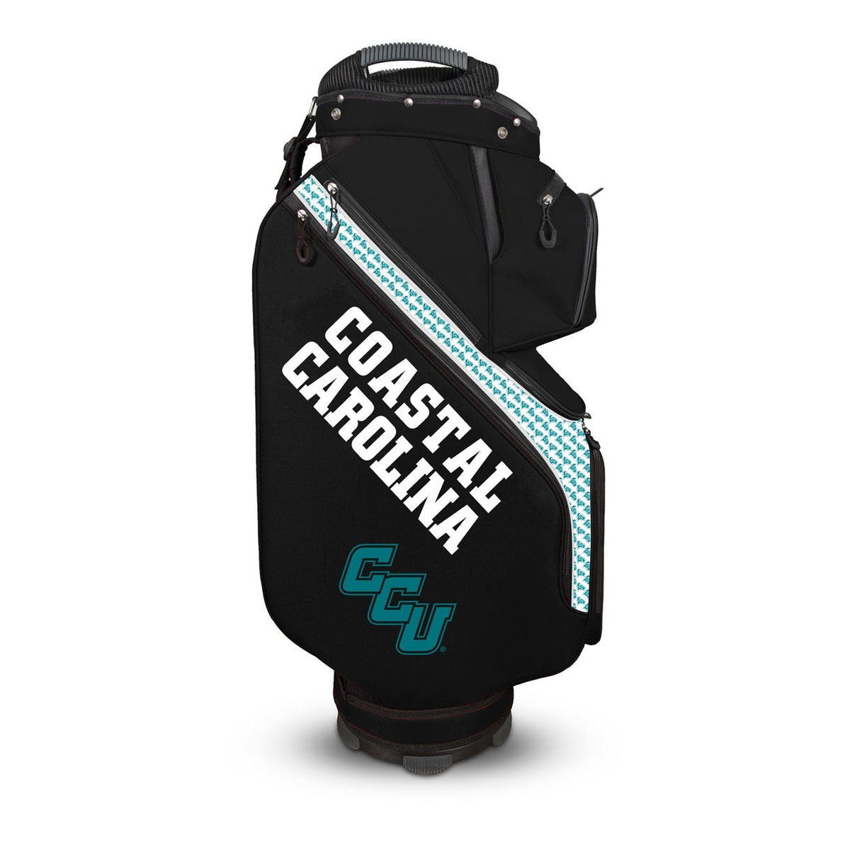 Coastal Carolina Chanticleers Clubhouse Cooler Cart Bag - opposite-side view