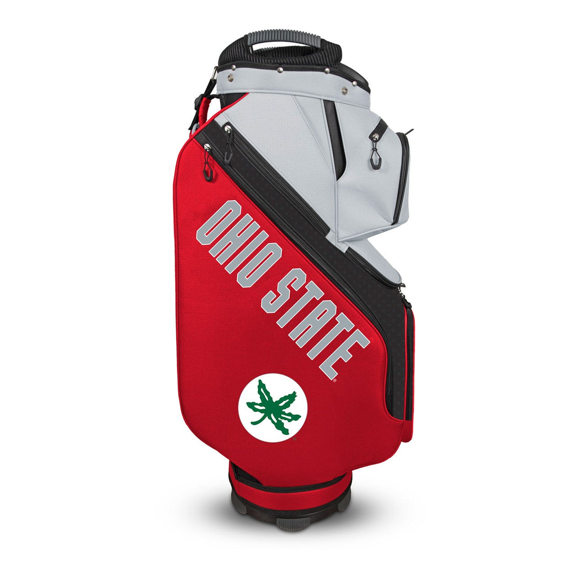 Ohio State Buckeyes Clubhouse Cooler Cart Bag - opposite-side view