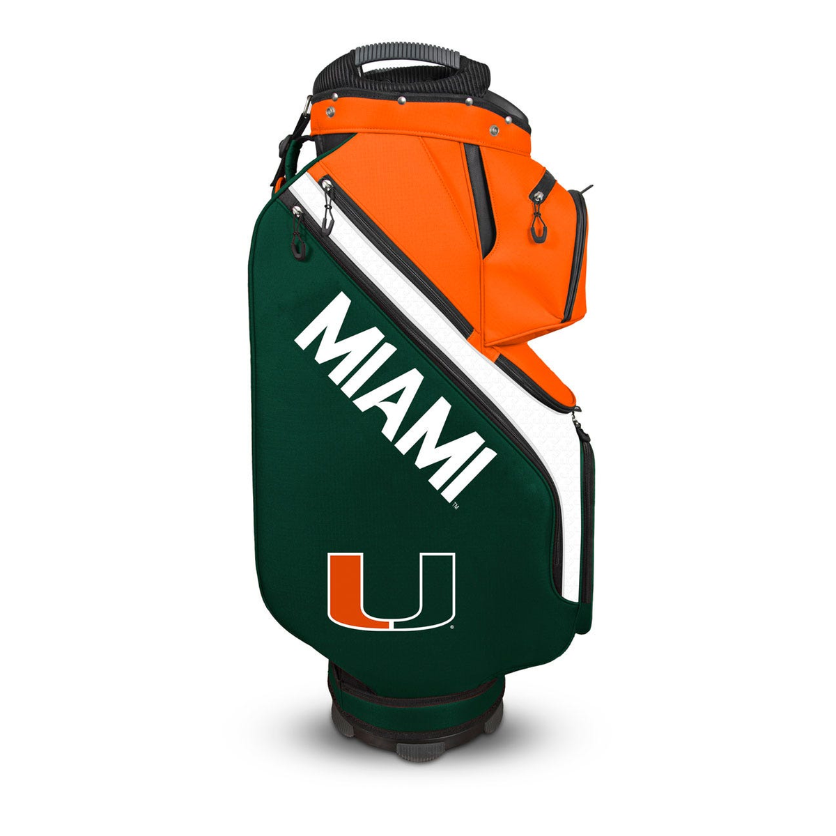 Miami Hurricanes Clubhouse Cooler Cart Bag - opposite-side view