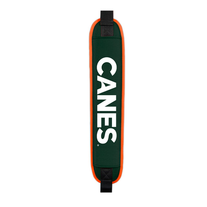 Miami Hurricanes Clubhouse Cooler Cart Bag - shoulder-pad detail