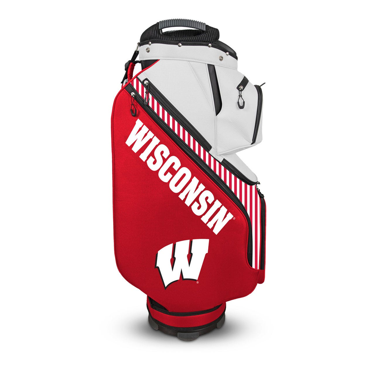 Wisconsin Badgers Clubhouse Cooler Cart Bag - opposite-side view