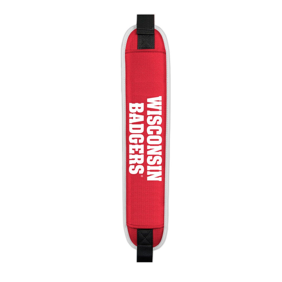Wisconsin Badgers Clubhouse Cooler Cart Bag - shoulder-pad detail
