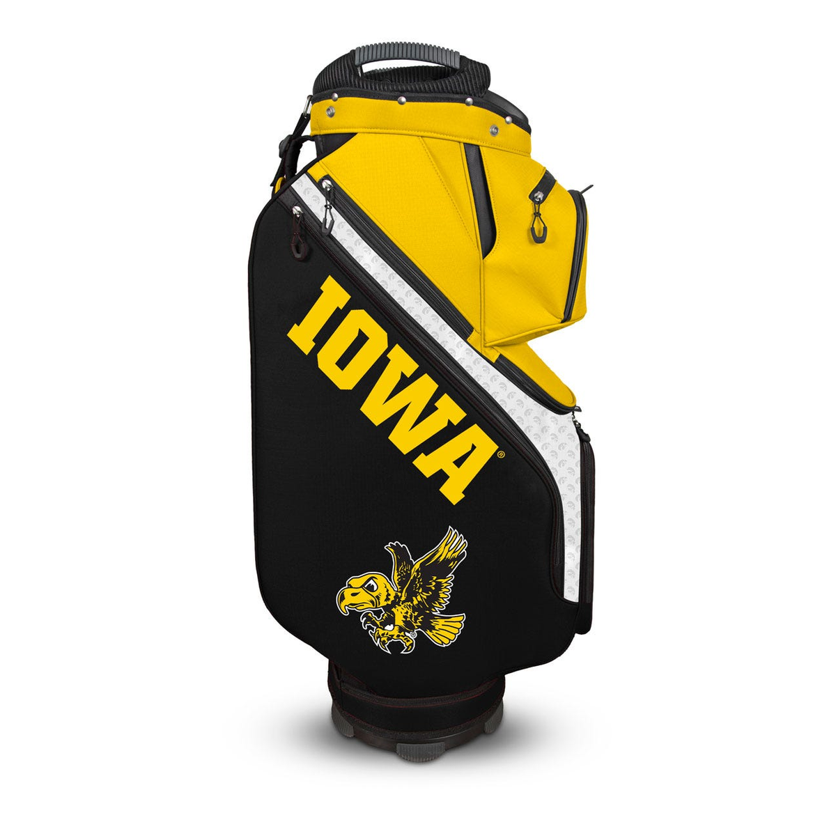 Iowa Hawkeyes Clubhouse Cooler Cart Bag - opposite-side view