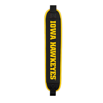 Iowa Hawkeyes Clubhouse Cooler Cart Bag - shoulder-pad detail