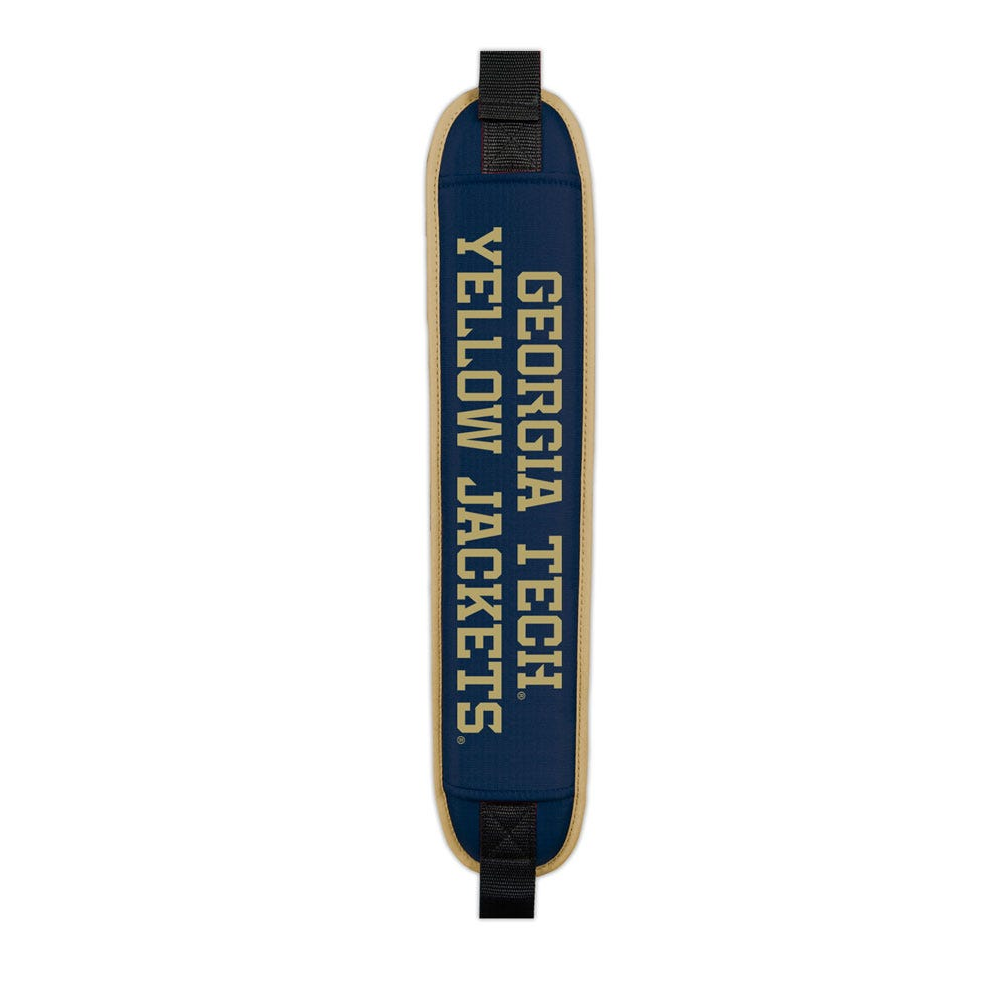Georgia Tech Yellow Jackets Clubhouse Cooler Cart Bag - shoulder-pad detail