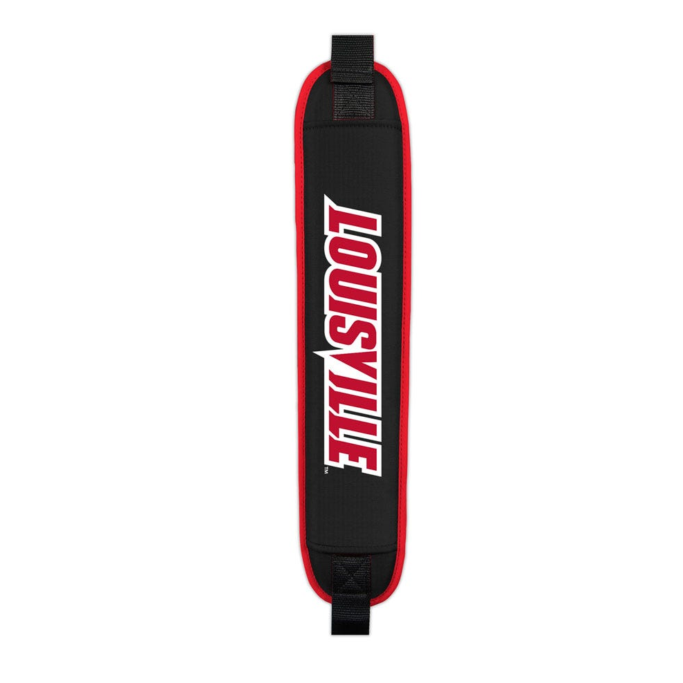 Louisville Cardinals Clubhouse Cooler Cart Bag - shoulder-pad detail