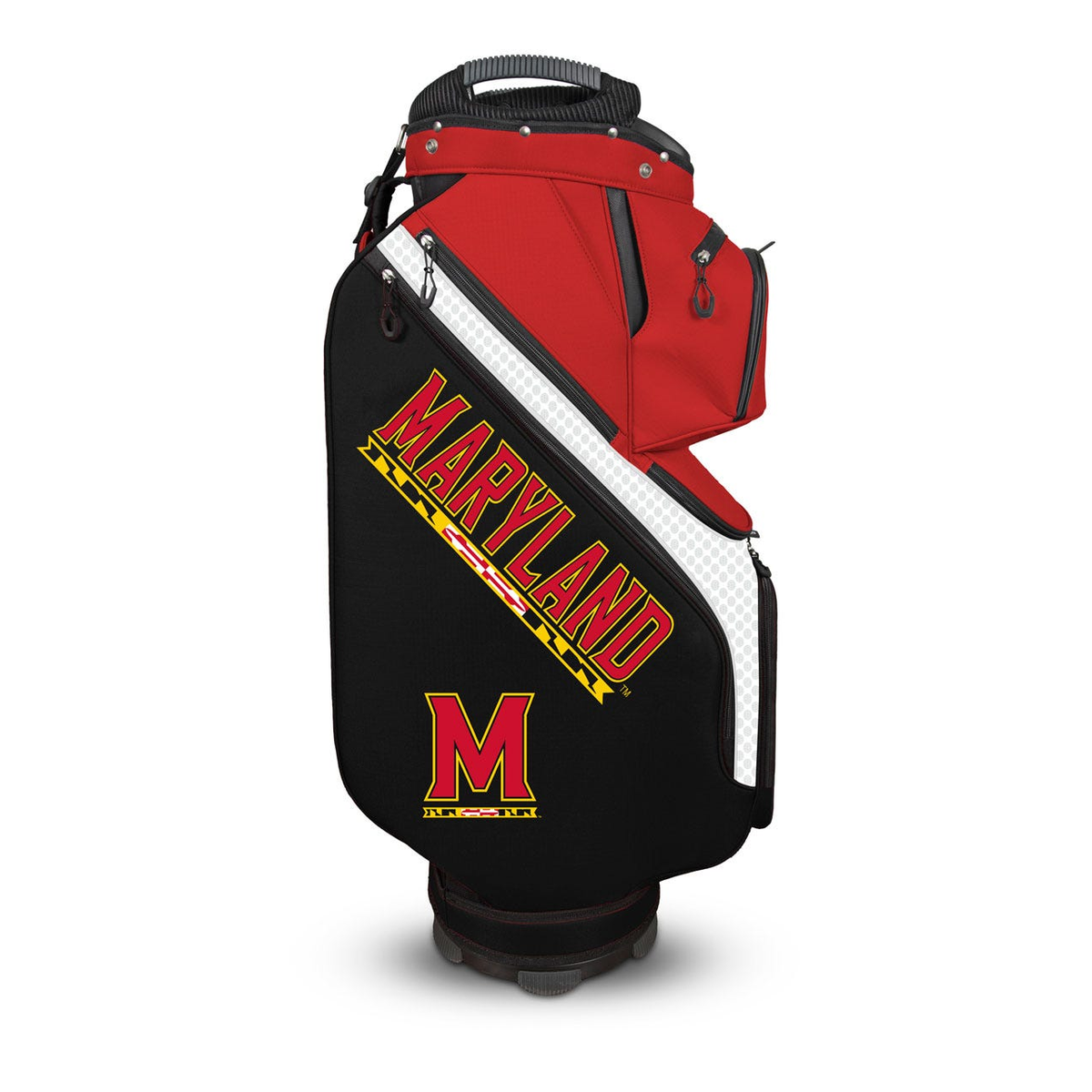 Maryland Terrapins Clubhouse Cooler Cart Bag - opposite-side view
