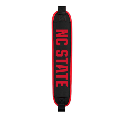 NC State Wolfpack Clubhouse Cooler Cart Bag - shoulder-pad detail